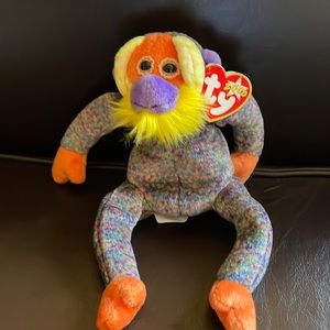 Beanie Baby Monkey ‘Banannas’ born June 2, 2000 **2 for 30**